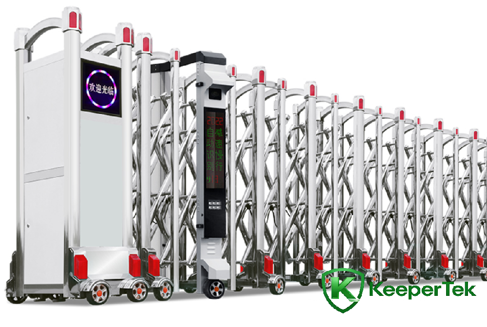Electric Retractable Gate with License Plate Recognition KT-QG05